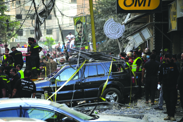 Hizbollah commander killed in Beirut strike